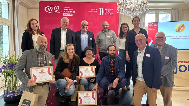 Lauréats Mains d'Or 2026 Maine-et-Loire