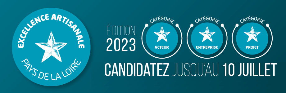 Excellence Artisanale 2023 - inscrivez-vous