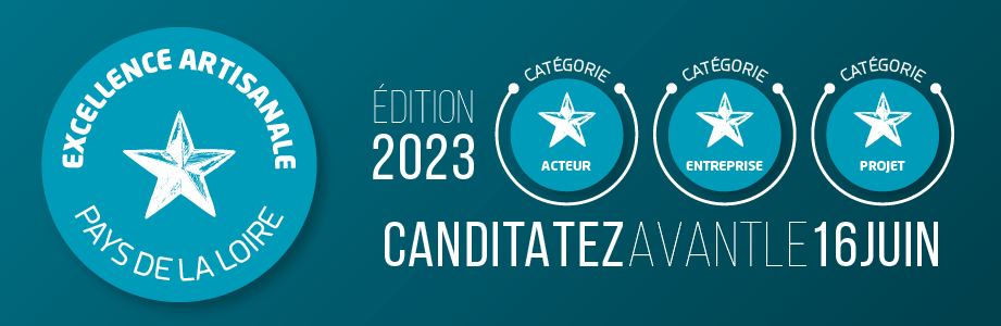 Excellence Artisanale 2023 - inscrivez-vous